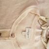 KAREN MILLEN Rozmiar 34(2) Kolor Kremowy Crew Neck Bluzka Zapinana Krótki rękaw Materiał Kaszmir