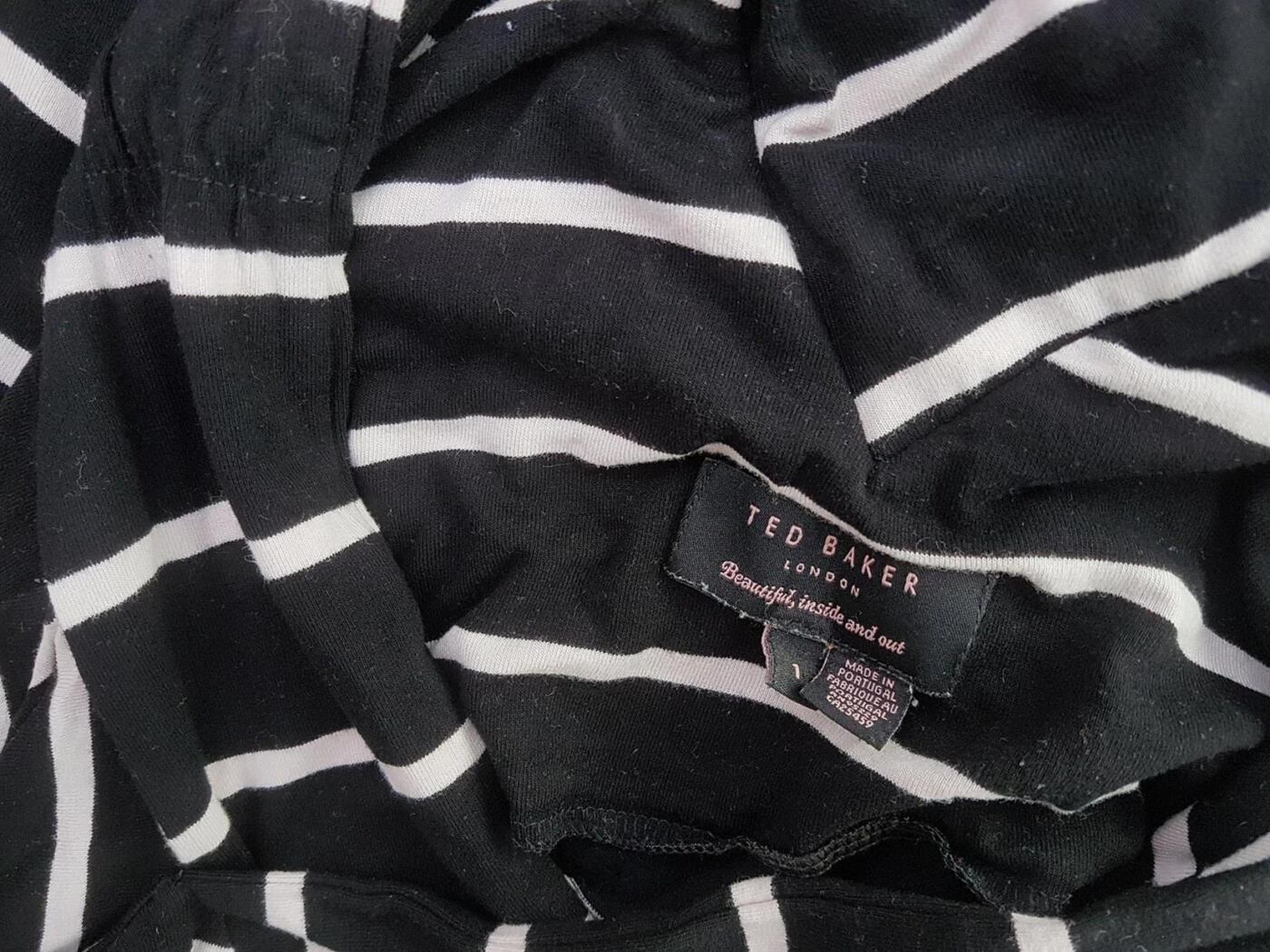 Ted Baker Rozmiar 34(1) Kolor Czarny Pasy Halter Sukienka Bodycon Bezrękawnik Długa Materiał Wiskoza Ted Baker Rozmiar 34(1) Kolor Czarny Pasy Halter Sukienka Bodycon Bezrękawnik Długa Materiał Wiskoza
