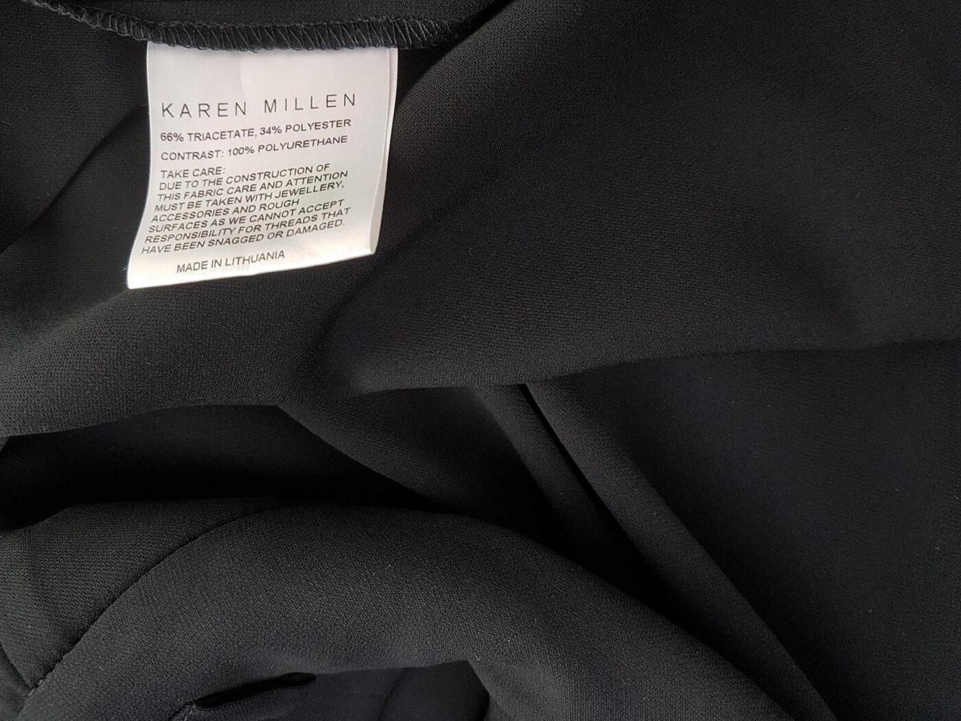 20190820_111058_r1.jpg KAREN MILLEN Rozmiar 40(12) Kolor Czarny Spódnica Prosta i Ołówkowa Midi