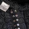 KAREN MILLEN Rozmiar 2(S) Kolor Czarny Dekolt U Sukienka Sweterkowa Rękaw 3/4 Midi Materiał Wiskoza