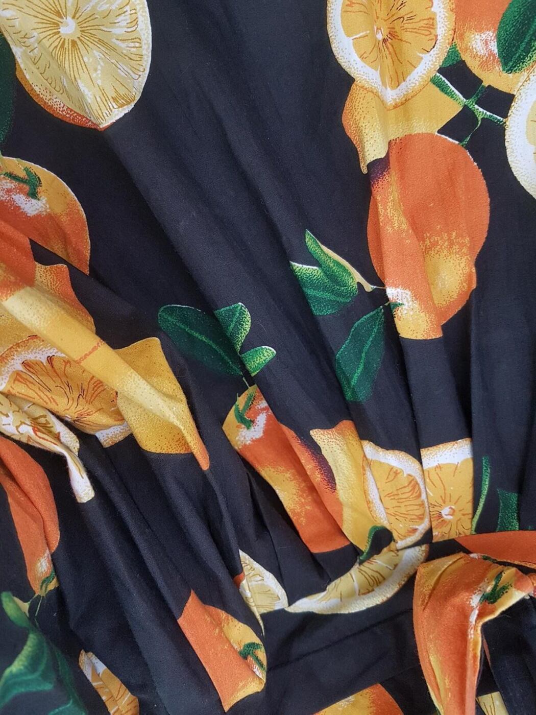 Vintage Rozmiar M Kolor Czarny Kwadratowy dekolt Sukienka A-Line Bezrękawnik Do Kolan Materiał Bawełna