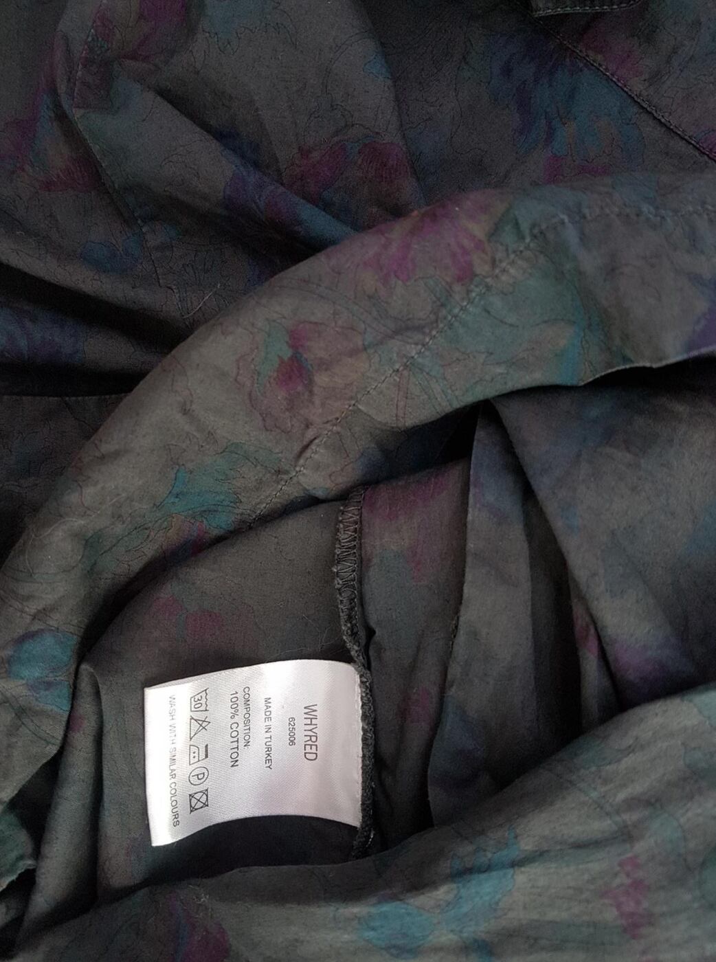 20190822_115254.jpg WHYRED Rozmiar 34 Kolor Khaki Kwadratowy dekolt Bluzka Rękaw 3/4 Materiał Bawełna