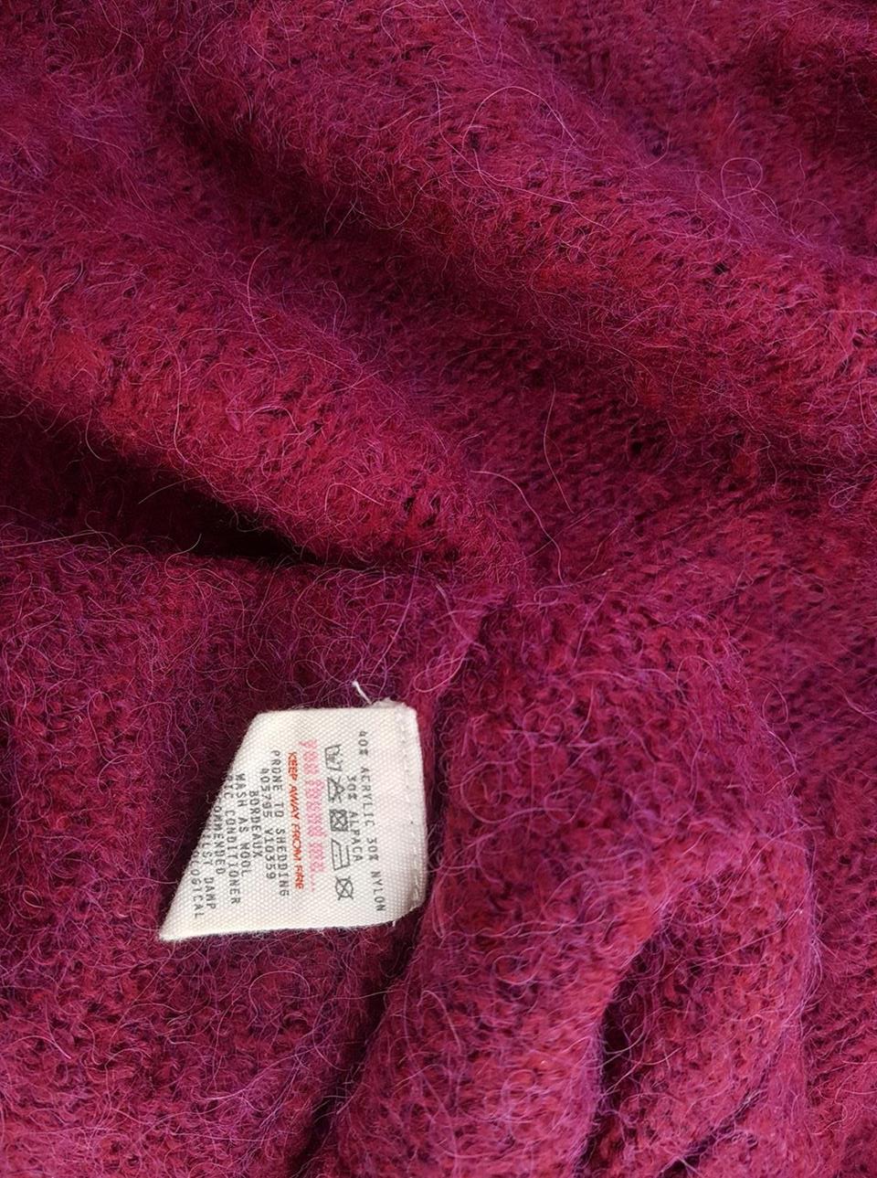 20190822_160738.jpg White stuff Rozmiar 10 Kolor Fioletowy Dekolt U Sweter Długi rękaw Materiał Akryl Cienka dzianina