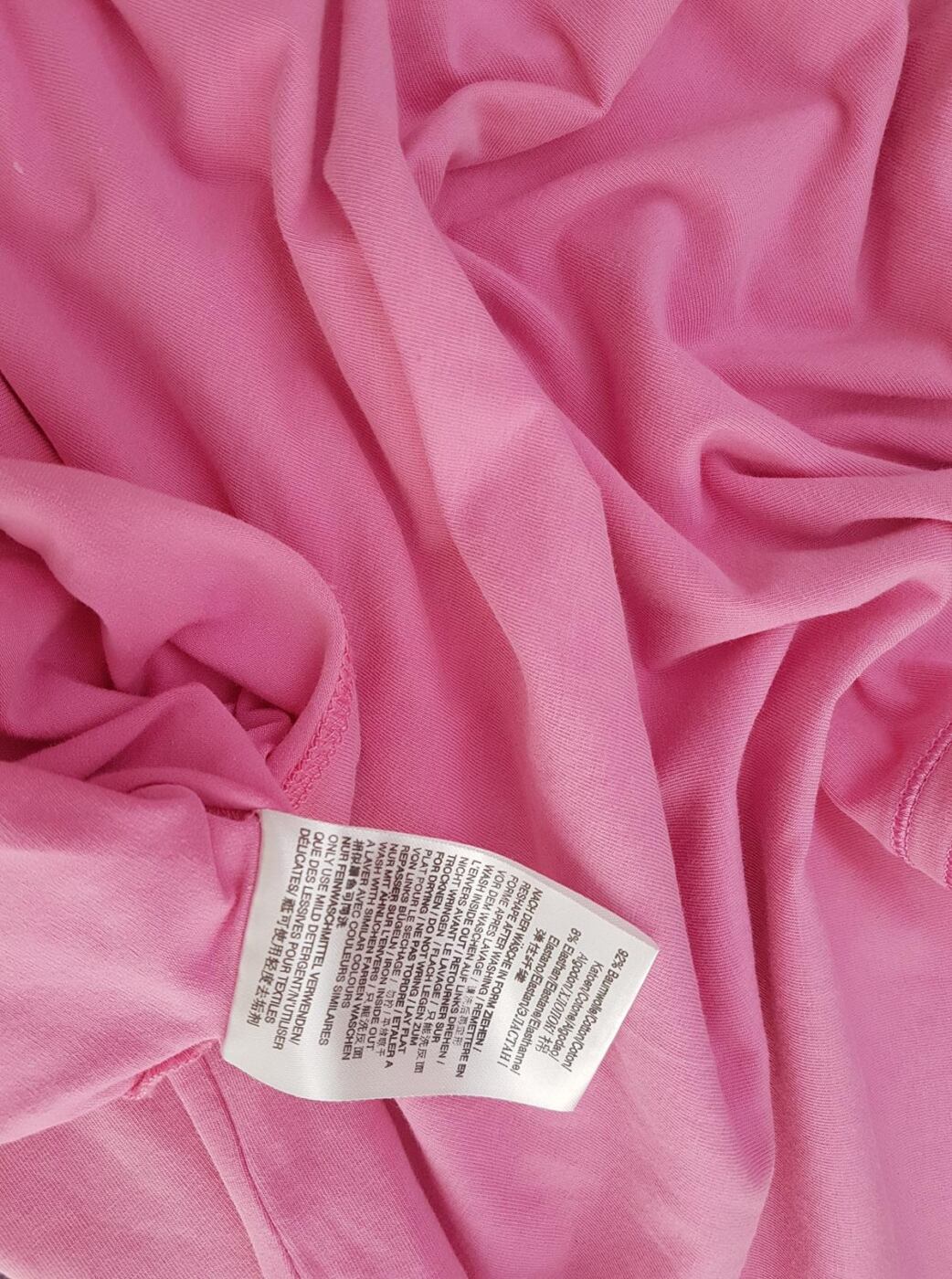 20190828_131943.jpg BETTY BARCLAY Rozmiar 42 Kolor Różowy Okrągły dekolt T-Shirt Krótki rękaw Materiał Bawełna