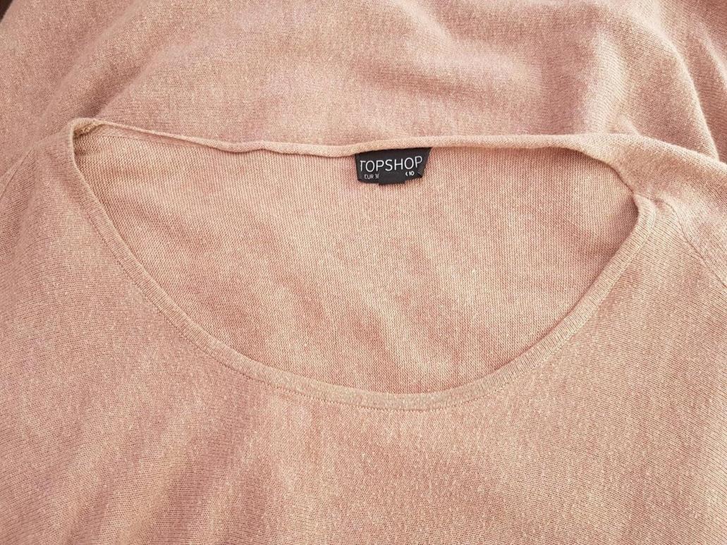 Topshop Rozmiar 38 Kolor Brązowy Okrągły dekolt Tunika Bluzka Rękaw 3/4 Materiał Bawełna 100% Topshop Rozmiar 38 Kolor Brązowy Okrągły dekolt Tunika Bluzka Rękaw 3/4 Materiał Bawełna 100%