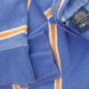Ralph Lauren Polo Jeans Company Rozmiar S Kolor Niebieski Pasy Kołnierz Koszulka Polo Długi rękaw Materiał Bawełna 100%