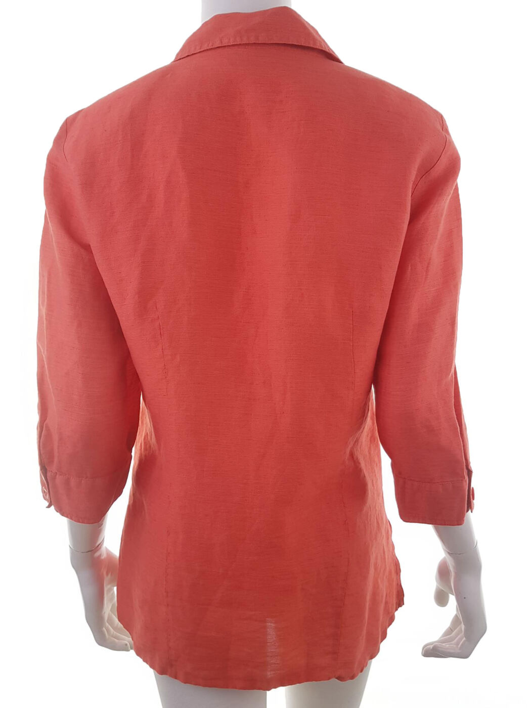 Gerry weber Rozmiar 38 Kolor Pomarańczowy Kołnierz Tunika Zapinana Bluzka Rękaw 3/4 Gerry weber Rozmiar 38 Kolor Pomarańczowy Kołnierz Tunika Zapinana Bluzka Rękaw 3/4