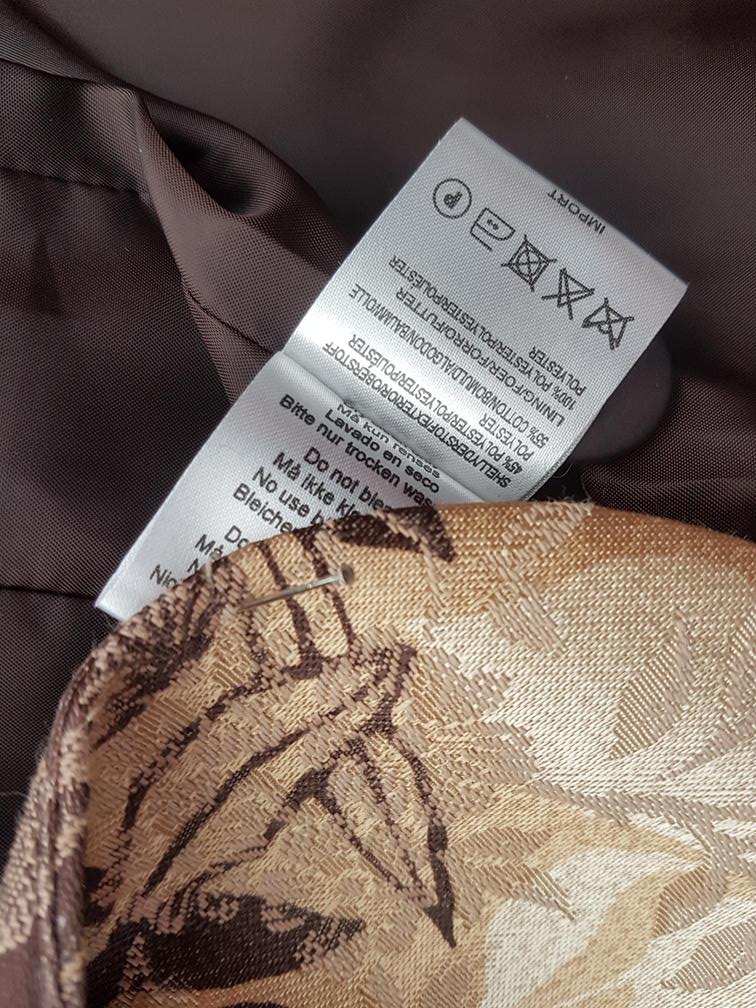 20191114_115737.jpg Simple wish Rozmiar 36 Kolor Złoty Kołnierz Żakiet z zapięciem Długi rękaw Materiał Bawełna