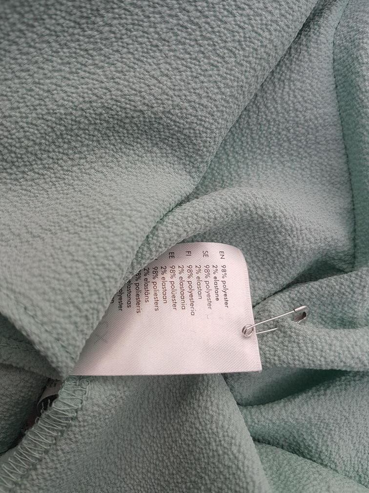 Lindex Rozmiar L Kolor Miętowy Okrągły dekolt Tunika Bluzka Krótki rękaw Lindex Rozmiar L Kolor Miętowy Okrągły dekolt Tunika Bluzka Krótki rękaw