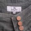 Flash Jeans Rozmiar S Kolor Khaki Spódnica Prosta i Ołówkowa Do Kolan Materiał Bawełna