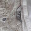 DIA DIA design Rozmiar 2XL Kolor Biały Okrągły dekolt Tunika Zapinana Bluzka Rękaw 3/4