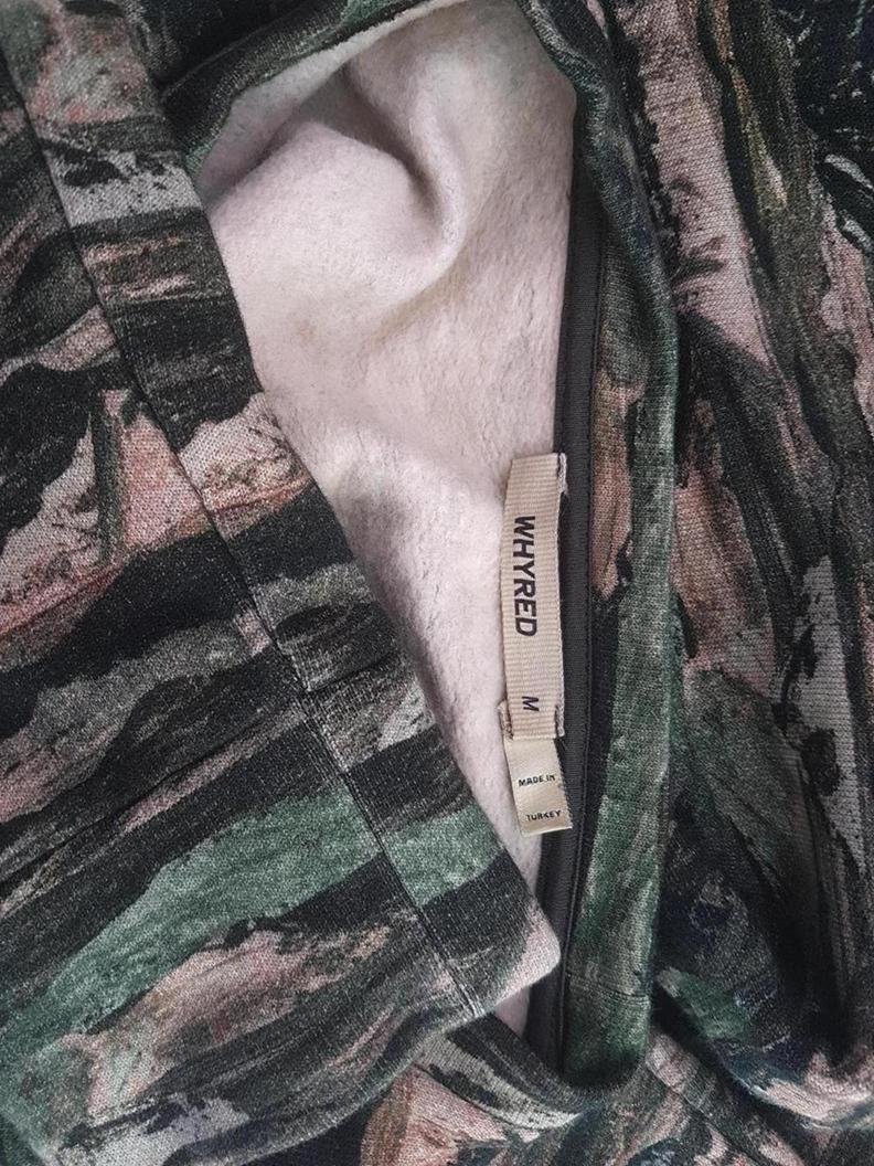 WHYRED Rozmiar M Kolor Khaki Bluza Długi rękaw Materiał Bawełna 100% WHYRED Rozmiar M Kolor Khaki Bluza Długi rękaw Materiał Bawełna 100%