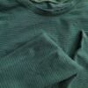 Vintage Rozmiar XS/S Kolor Zielony Pasy Crew Neck Bluzka Długi rękaw