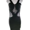 Jeane Blush Rozmiar S W serek Sukienka Bodycon Bezrękawnik Do Kolan