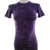 Kari Traa Rozmiar XS/S Kolor Fioletowy Crew Neck T-Shirt Krótki rękaw