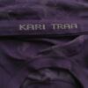 Kari Traa Rozmiar XS/S Kolor Fioletowy Crew Neck T-Shirt Krótki rękaw