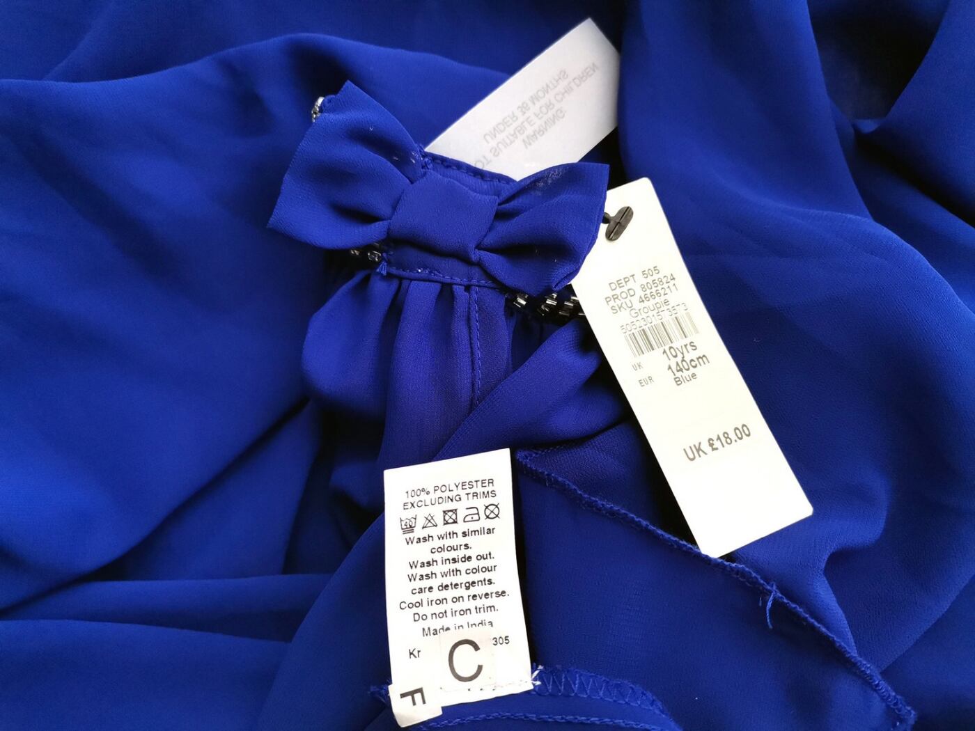 River island Rozmiar 10 yares 140cm (XS/S) Kolor Niebieski Halter Tunika Bluzka Bezrękawnik River island Rozmiar 10 yares 140cm (XS/S) Kolor Niebieski Halter Tunika Bluzka Bezrękawnik