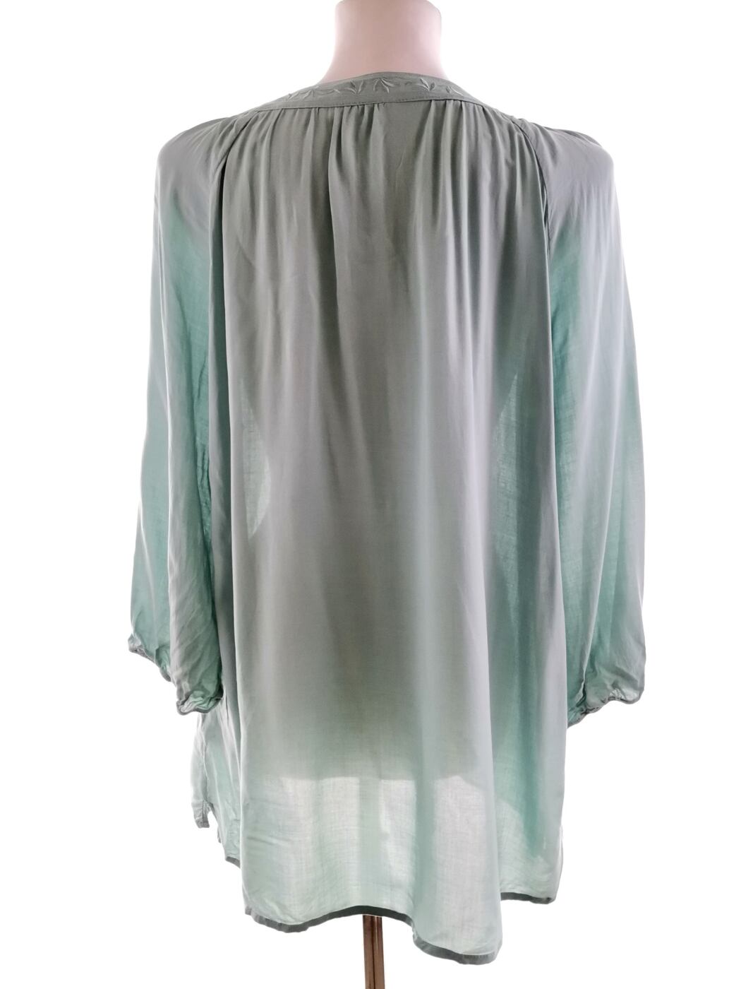 Soyaconcept Rozmiar L Kolor Niebieski Split Crew Neck Tunika Bluzka Rękaw 3/4 Materiał Wiskoza 100% Soyaconcept Rozmiar L Kolor Niebieski Split Crew Neck Tunika Bluzka Rękaw 3/4 Materiał Wiskoza 100%
