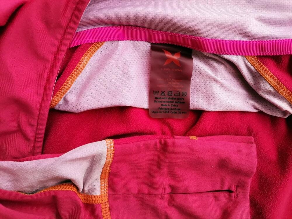 Kari Traa Rozmiar L Kolor Różowy Bluza na suwak Długi rękaw Kari Traa Rozmiar L Kolor Różowy Bluza na suwak Długi rękaw