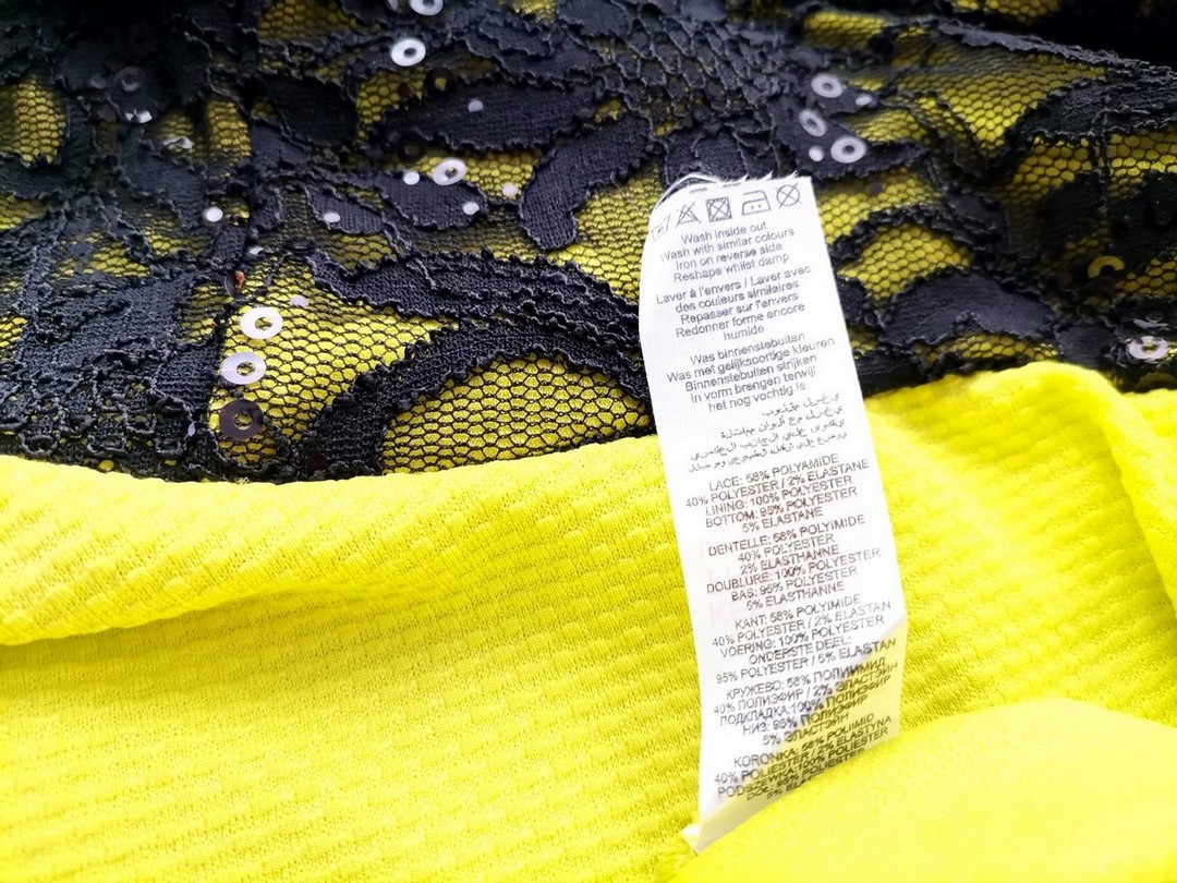Cameo rose Rozmiar S Kolor Żółty Dekolt Serce Sukienka Rozkloszowana Bezrękawnik Do Kolan Cameo rose Rozmiar S Kolor Żółty Dekolt Serce Sukienka Rozkloszowana Bezrękawnik Do Kolan