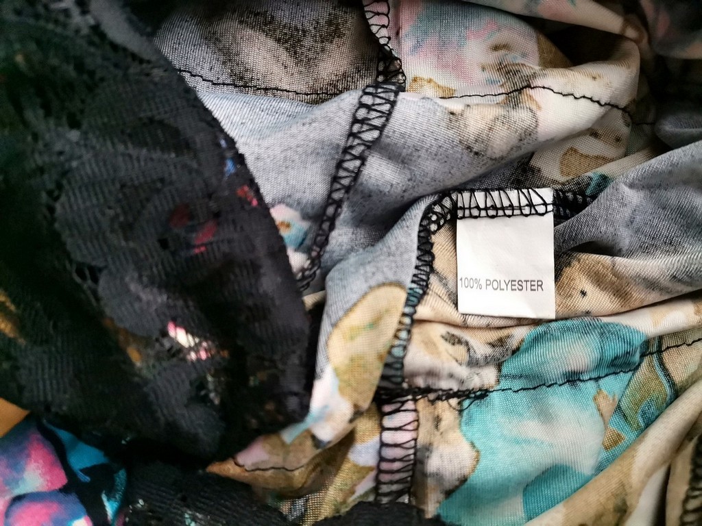 Vintage Rozmiar S / M Kolor Czarny Okrągły dekolt Suknia Balowa Sukienka Wieczorowa Długi rękaw Midi