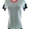 Kari Traa Rozmiar M Kolor Niebieski T-Shirt Krótki rękaw
