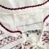 Odd molly Rozmiar 1 (XS / S) Kolor Biały Keyhole Crew Neck Bluzka Długi rękaw Materiał Bawełna 100%