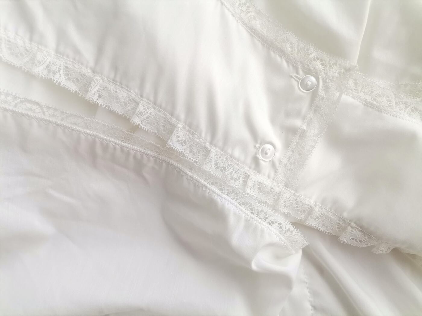 Vintage Rozmiar 44 Kolor Biały Kwadratowy dekolt Tunika Bluzka Krótki rękaw Vintage Rozmiar 44 Kolor Biały Kwadratowy dekolt Tunika Bluzka Krótki rękaw