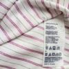 Tommy hilfiger Rozmiar M Kolor Biały Pasy Kołnierz Koszula Zapinana Bluzka Długi rękaw Materiał Bawełna 100%