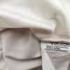 Maxmara Rozmiar XL Kolor Biały Drapowany dekolt Bluzka Krótki rękaw