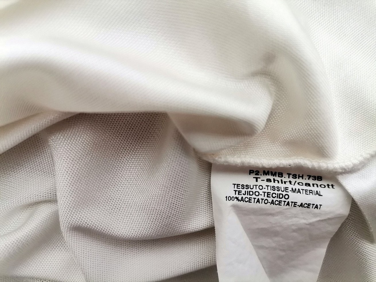 IMG_20200911_134616.jpg Maxmara Rozmiar XL Kolor Biały Drapowany dekolt Bluzka Krótki rękaw