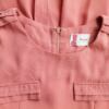 Vintage Rozmiar 10 (38) Kolor Różowy Okrągły dekolt Sukienka Sheath Rękaw 3/4 Do Kolan