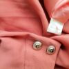Vintage Rozmiar 10 (38) Kolor Różowy Okrągły dekolt Sukienka Sheath Rękaw 3/4 Do Kolan