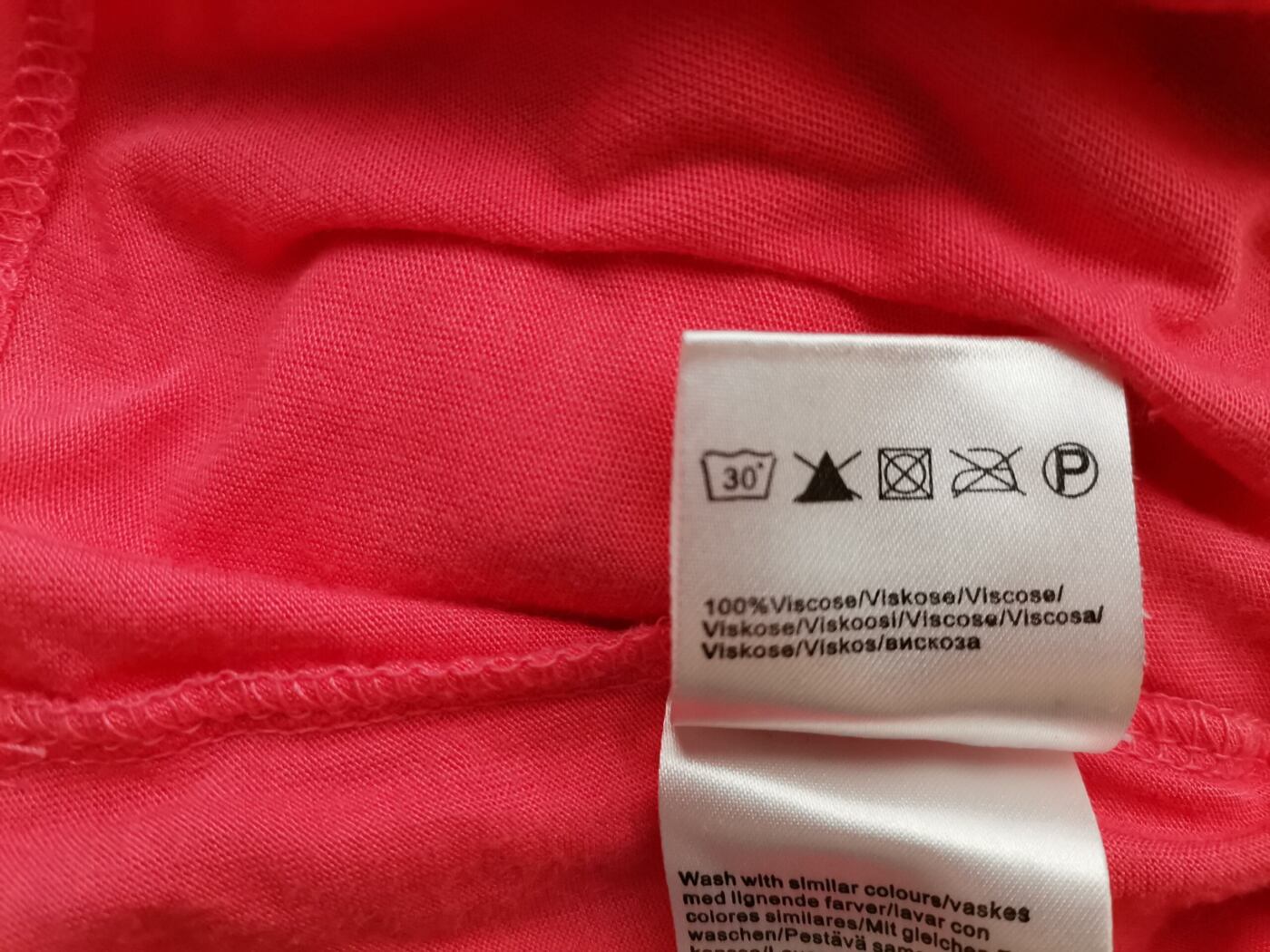 B.YOUNG Rozmiar M Kolor Różowy Dekolt Serce Tunika Bluzka Krótki rękaw Materiał Wiskoza 100%