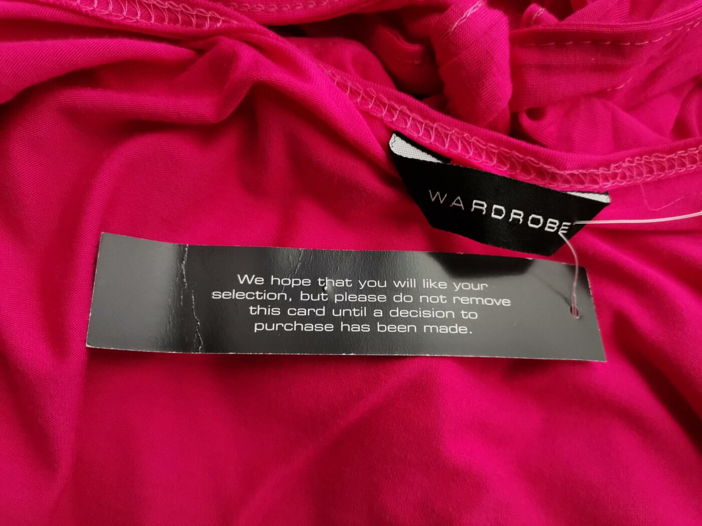 Wardrobe Rozmiar 24 (52) Kolor Fuksja Głęboki Serek Tunika Bluzka Krótki rękaw Materiał Wiskoza Wardrobe Rozmiar 24 (52) Kolor Fuksja Głęboki Serek Tunika Bluzka Krótki rękaw Materiał Wiskoza
