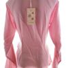 Cream Rozmiar 36 Kolor Różowy Keyhole Crew Neck Bluzka Długi rękaw Materiał Bawełna 100%