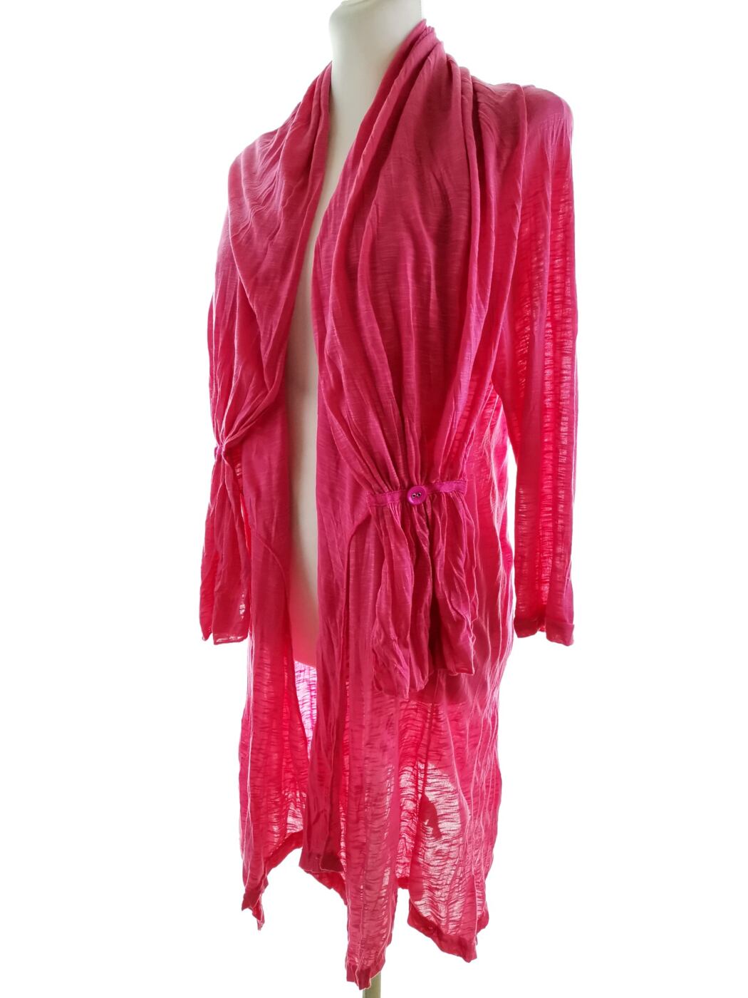 Sophie B Rozmiar L / XL Kolor Różowy W serek Tunika Bluzka Rękaw 3/4 Sophie B Rozmiar L / XL Kolor Różowy W serek Tunika Bluzka Rękaw 3/4