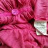 Sophie B Rozmiar L / XL Kolor Różowy W serek Tunika Bluzka Rękaw 3/4