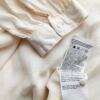 Vero moda Rozmiar M Kolor Kremowy Kołnierz Bluzka Zapinana Długi rękaw Materiał Wiskoza 100%
