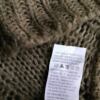 Vero moda Rozmiar M Kolor Khaki Głęboki Serek Tunika Bluzka Dzianina Krótki rękaw Materiał Akryl 100%