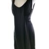 Warehouse Rozmiar 8 (36) Kolor Czarny W serek Sukienka Bodycon Bezrękawnik Do Kolan