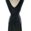 Warehouse Rozmiar 8 (36) Kolor Czarny W serek Sukienka Bodycon Bezrękawnik Do Kolan
