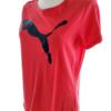 Puma Rozmiar L Kolor Różowy Crew Neck T-Shirt Krótki rękaw Materiał Bawełna 100%