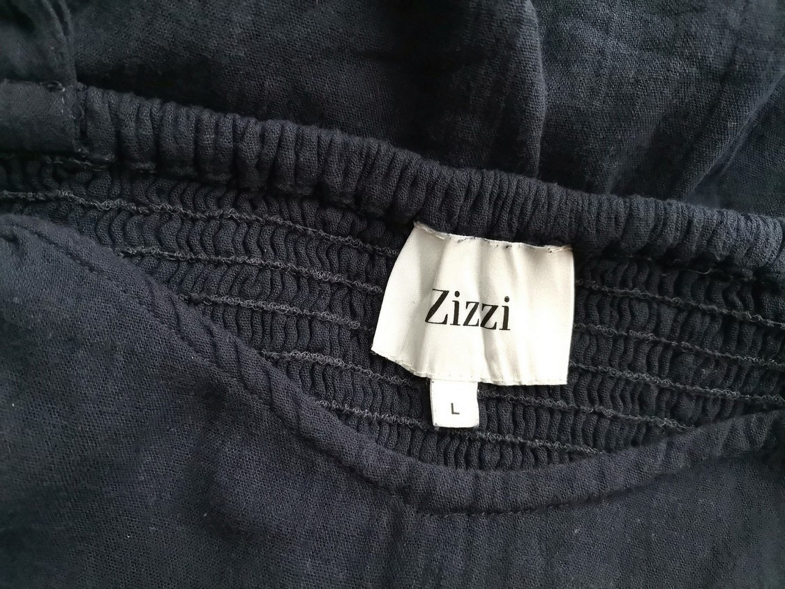 Zizzi Rozmiar L Kolor Granatowy Dekolt U Sukienka Maxi Bezrękawnik Długa Materiał Bawełna 100% Zizzi Rozmiar L Kolor Granatowy Dekolt U Sukienka Maxi Bezrękawnik Długa Materiał Bawełna 100%