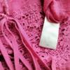 Andrea Rozmiar 40 Kolor Różowy Okrągły dekolt Tunika Bluzka Rękaw 3/4 Materiał Rayon