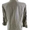 Life Love Fashion Rozmiar 12 (40) Kolor Khaki Kołnierz Żakiet z zapięciem Rękaw 3/4 Materiał Len 100%