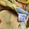 DIDI Rozmiar 4 (XL) Kolor Limonkowa Zieleń Keyhole Crew Neck Bluzka Wiązana Długi rękaw Materiał Wiskoza 100%
