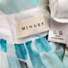 Minuet Rozmiar 10 (36) Kolor Turkusowy Okrągły dekolt Sukienka Sheath Bezrękawnik Midi Materiał Jedwab 100%