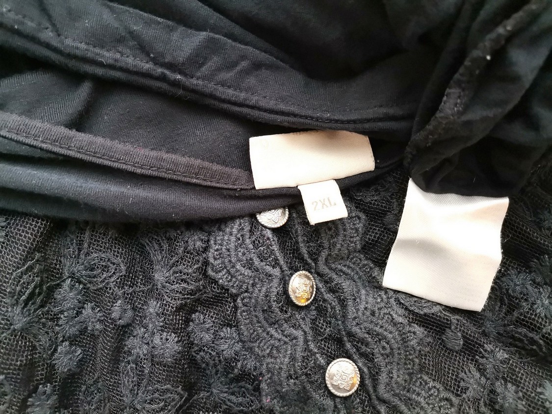 Rozmiar 2XL Kolor Czarny Okrągły dekolt Sukienka Maxi Bezrękawnik Długa