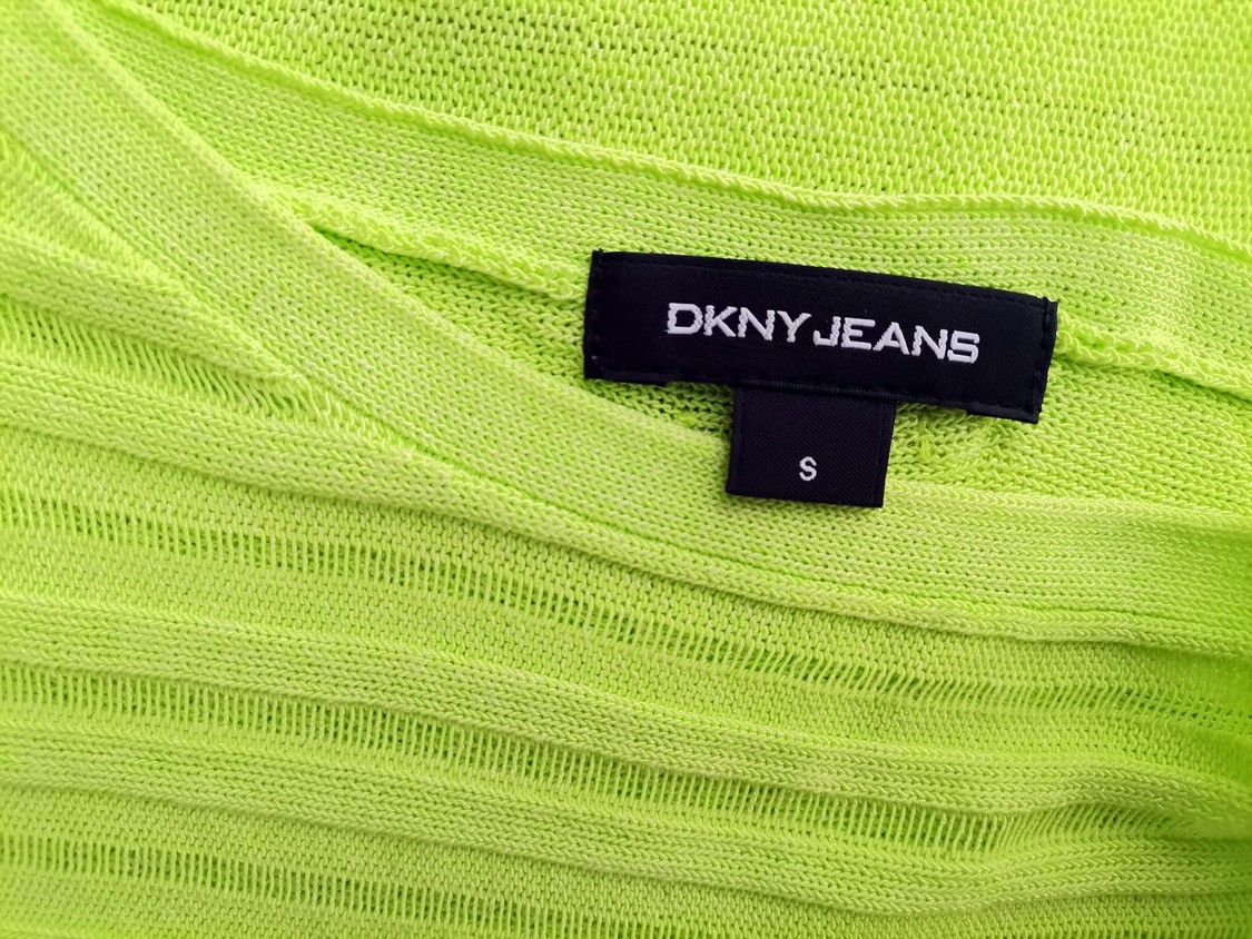 Dkny Jeans Rozmiar S Kolor Zielony Pasy W łódkę Tunika Bluzka Krótki rękaw Materiał Wiskoza Dkny Jeans Rozmiar S Kolor Zielony Pasy W łódkę Tunika Bluzka Krótki rękaw Materiał Wiskoza